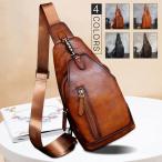 ボディバッグ メンズ 本革　2way 　斜め掛け　ショルダーバッグ 自転車　鞄 レザー　ワンショルダー カジュアル 機能性