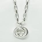 グッチ GUCCI シルバーネックレス メンズ/レディース インターロッキングG  295710 J8400 8106【新品】