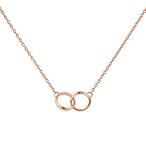 Daniel Wellington ダニエルウェリントン ネックレス DW レディース/メンズアクセサリー Elan Unity Necklace ローズゴールド DW00400166【新品】