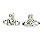 ヴィヴィアンウエストウッド Vivienne Westwood ピアス ナノソリティア シルバー クリア 62010037 02P116 【新品】