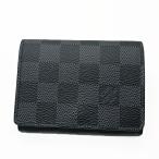 【新品】ルイヴィトン LOUIS VUITTON ダミエ・グラフィット カードケース アンヴェロップ・カルト ドゥ ヴィジット 名刺入れ N63338