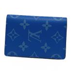 ショッピングヴィトン 【新品】ルイヴィトン LOUIS VUITTON カード ケース タイガ オーガナイザー ドゥ ポッシュ アガベブルー M83095