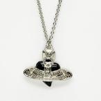 ヴィヴィアンウエストウッド ネックレス アクセサリー Vivienne Westwood ディアマンテハート ペンダント シルバー× ブラック 630203BM/02P384【新品】