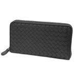 ショッピングヴェネタ ボッテガヴェネタ BOTTEGA VENETA メンズ レディース ラウンドファスナー長財布 275064 V001N 1000 ブラック【新品】