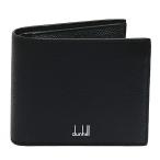 dunhill ダンヒル メンズ 二つ折り財布 18F2320CA001R ブラック【新品】