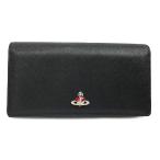 ショッピングヴィヴィアン 【新品】ヴィヴィアン・ウエストウッド レディース 長財布 ディアマンテ 51060025U L0040 N402 BLACK/RED DIAM ORB ブラック レッド シルバー