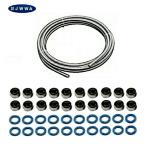 リビラック 水道用巻フレキパイプ（日本水道協会認証登録品／袋ナット・ノンアスベストパッキン各20個付） RFL10-16.8-2J  φ16.8×10M