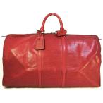  Louis Vuitton сумка "Boston bag" M42947 epi ключ poru60ka стойка Lien красный б/у комплектация :B солнечный ya ломбард 