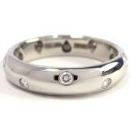 ティファニー レディースリング ドッツ ダイヤモンド Pt950 中古 グレード：リサイクル・仕上済 サンヤ質店