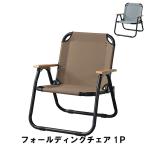 フォールディングチェア1Ｐ 幅56 奥行53 高さ67 座面高31cm ガーデン アウトドア アウトドア用品 イス テーブル