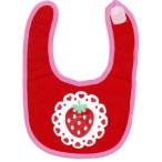 タイニービブイチゴドイリー(よだれかけ) ゆうパケット可 夏祭り