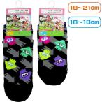 メール便可 スプラトゥーン２ 靴下 くるぶし丈 イカ総柄 16-18cm・19-21cm