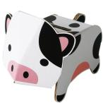 メール便可 ダンボール工作 dancoo 動物貯金箱 ウシ