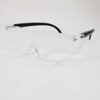 メガネ型ルーペ ブルーライトカット 1.6倍 ノンスリップ鼻パッド 眼鏡型ルーペ WJ-8069ｘ１本/送料無料