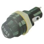 φ6mm× длина 30mm для стекло труба ввод плавкий предохранитель держатель сверление φ15mm 2 штук <con-531>