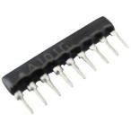 100Ω　±5%　1/8W　集合抵抗　抵抗アレイ　9本足（8素子）　10個入→1個入に変更　＜res-200a＞