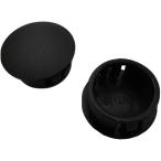 穴の円の直径φ19mm　穴埋め・目隠しキャップ　黒　SKT-19　5個入　＜yjp-0544＞