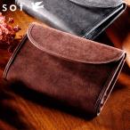 ショッピングミニ財布 sot 二つ折り財布 ミドル ウォレット コインケース付き ミニ財布 財布 革 イタリアンレザー 日本製 ブランド 送料無料 プレゼント 贈り物 バレンタイン
