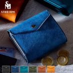 ショッピングミニ財布 STUDIUM ミニ財布 二つ折り財布 お札が折れない 財布 ストゥディウム マイクロウォレットICグラフィー 送料無料 日本製 メンズ レディース 誕生日プレゼント