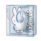 ハンドウォーマー 電気カイロ 手 のひらサイズ卵型 Miffy×MIPOW ミッフィー（ホワイト青）日本語説明書付き