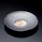 和食器鉄釉前菜丸皿18.9×2.8...