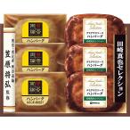 お歳暮 他 ハムギフト 「賛否両論」＆田崎真也セレクション　ハンバーグギフト   ＳＹＷ−３５Ｈ　ー宅配送料込みー シャディサラダ館