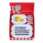 リサ・ラーソン 電子レンジ容器＆タオル3点セット SET999 2158-040