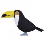 フェルトマスコットキット　型抜き済みフェルトでつくるオオハシ H481-006