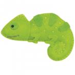 フェルトマスコットキット　型抜き済みフェルトでつくるカメレオン H481-007