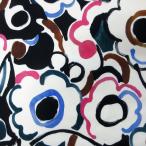  полиэстер 2 слой ткань (HT19461) краска цветочный принт ткань с принтом ширина 145cm количество 1(50cm)500 иен MADE in JAPAN