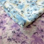 テンセル混ファンシーニット（R7074）花柄　生地巾100cm 数量1（50cm）390円　 国産