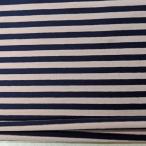  хлопок 40/ небо . чуть более . окантовка вязаный (YFS1510) затонированный розовый x D темно-синий ткань ширина 150cm количество 1(50cm)390 иен MADE in JAPAN