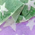 T/R( поли искусственный шелк .) небо . вязаный звезда рисунок ( опал ) принт количество 1(50cm)250 иен 