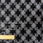  полиэстер кружевное полотно (3542) черный ткань ширина 110cm количество 1(50cm)193 иен местного производства 