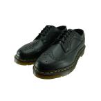 ドクターマーチン Dr.Martins 3989 YS イエローステッチ ブローグ シューズ (ブラック)