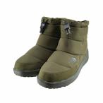 ノースフェイス THE NORTH FACE W Nuptse Bootie WP 8 Short ヌプシ ブーティ ウォータープルーフ スノーブーツ (ニュートープグリーン×ニュートープグリーン)