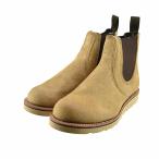 レッドウィング RED WING CLASSIC CHELSEA クラシックチェルシー ワークブーツ プルアップレザー ワイズD ブラウン ベージュ 43 (ホーソーン)