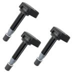 イグニッションコイル ホンダ用 3本 純正同等 社外品 バモス ライフ アクティ ゼスト Z 30520-RCA-A01 アクティ HA系 HH系 ゼスト JE系 ライフ JB系 バ