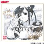 麻宮騎亜先生 セミオーダーモノクロイラスト色紙 ２