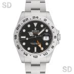 【無金利60回ローン】ROLEX ロレックス エクスプローラーII 216570 ブラック メンズ 【中古】