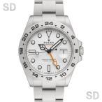 【無金利60回ローン】ROLEX ロレックス エクスプローラーII 226570 ホワイト メンズ 【中古】