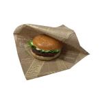 （ケース販売）バーガー袋　NO.２０　未晒アーティクル　3000枚