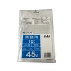  для бизнеса мусорный пакет 45 литров прозрачный 0.03 10 листов 