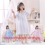 3 цвет можно выбрать! Kids неглиже Корея девочка пижама One-piece весна лето короткий рукав ребенок одежда салон одежда спальная одежда симпатичный ребенок неглиже One-piece часть магазин надеты Junior 