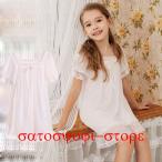  детская одежда пижама неглиже Kids одежда Корея девочка розовый простой пижама One-piece весна лето короткий рукав гонки ребенок одежда салон одежда спальная одежда симпатичный 