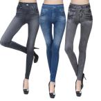  Denim брюки женский обтягивающий брюки высокий талия обтягивающие джинсы эластичный джинсы стрейч джегинсы брюки низ прекрасный ножек брюки ходить на работу 