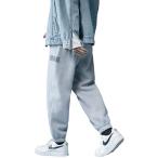 メンズスウェットパンツ裏起毛サルエ...