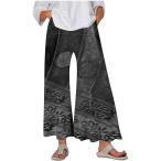 エスニックアジアンワイドパンツレデ...