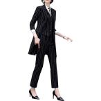 パンツスーツレディーススリーピース...