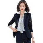 ストライプリクルートスーツブレザー...